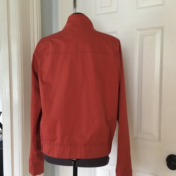 Lole Stretch Cotton Zip Front Jacket Terra Cotta - Picture 7 of 11